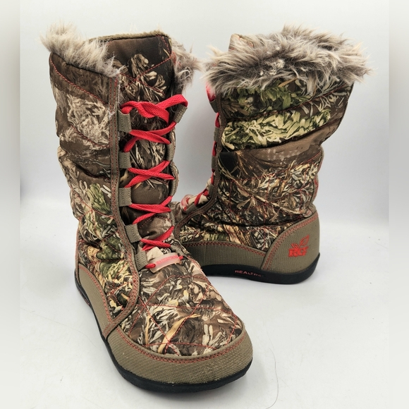 Realtree Shoes - Realtree Max 1 Cici Camouflage Mid Calf Boots Womens 7 Insulated Waterproof